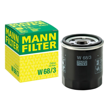 Фильтр масляный W 68/3 Mann