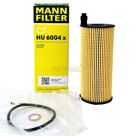 Фильтр масляный Mann HU6004x