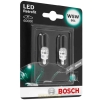 Лампа Led W5W T10 6000K 12V (к-т 2 шт.) Bosch 1 987 301 505