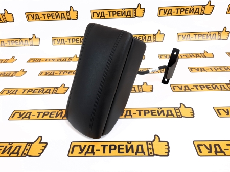 Подлокотник (v4) (с креплением к сиденью, с боксом) Lada XRay; Renault Logan 2, Sandero 2, Duster; Nissan Terrano (с 2016 г.в.) (чёрная кожа)