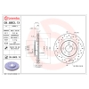 Диск тормозной (перед) ВАЗ 2112, Лада Приора, Калина Гранта (R14) Brembo Xtra 09.8903.1X с перф.