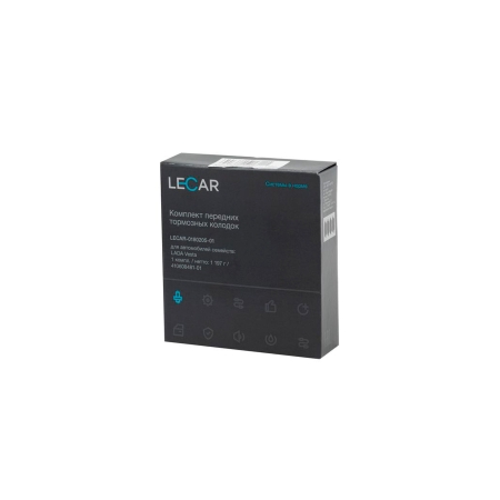 Колодки тормозные (передние, дисковые) Лада Ларгус, Веста, X-Ray; Lecar 018020501